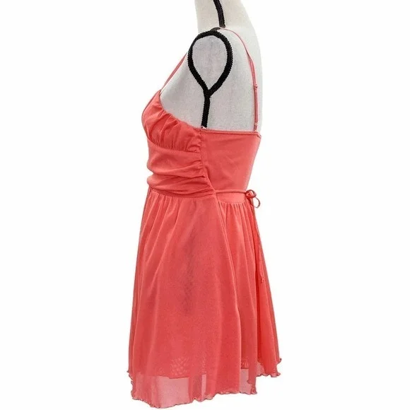 DUCK Head Pink Sleeveless Mini A-Line Dress - Picture 3 of 11